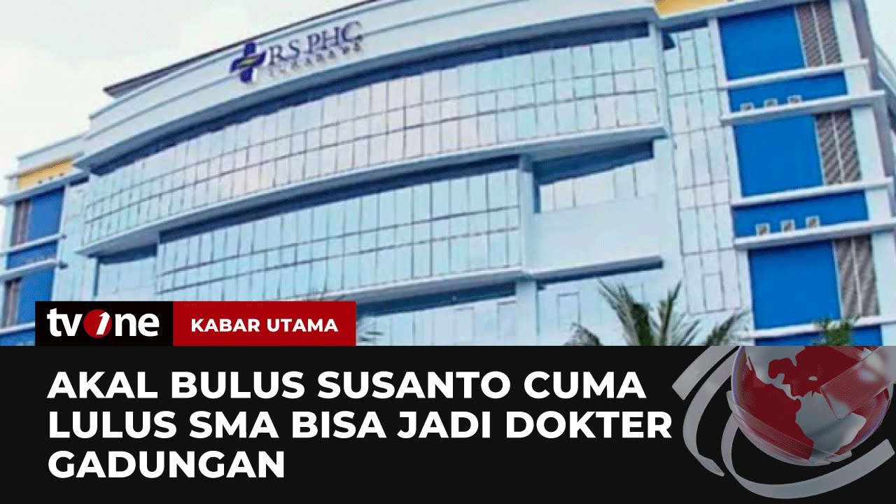 Kok Bisa?! Seorang Pria Pengangguran Tipu RS Selama Dua Tahun sebagai Dokter | Kabar Utama tvOne