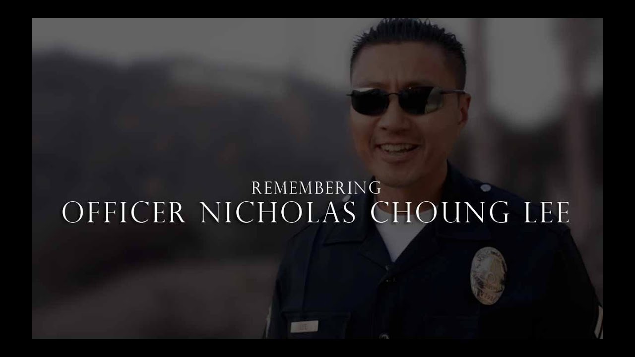 Remembering LAPD Officer Nicholas Choung Lee