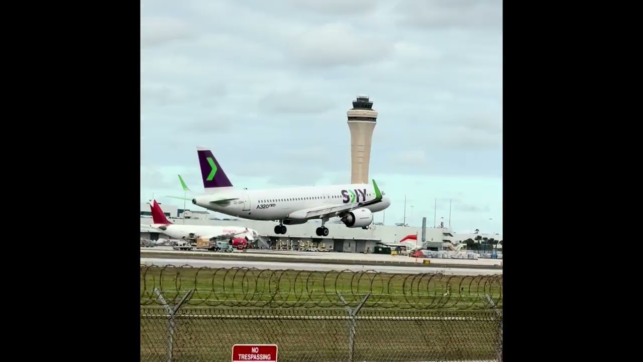Landings at Miami International Airport MIA