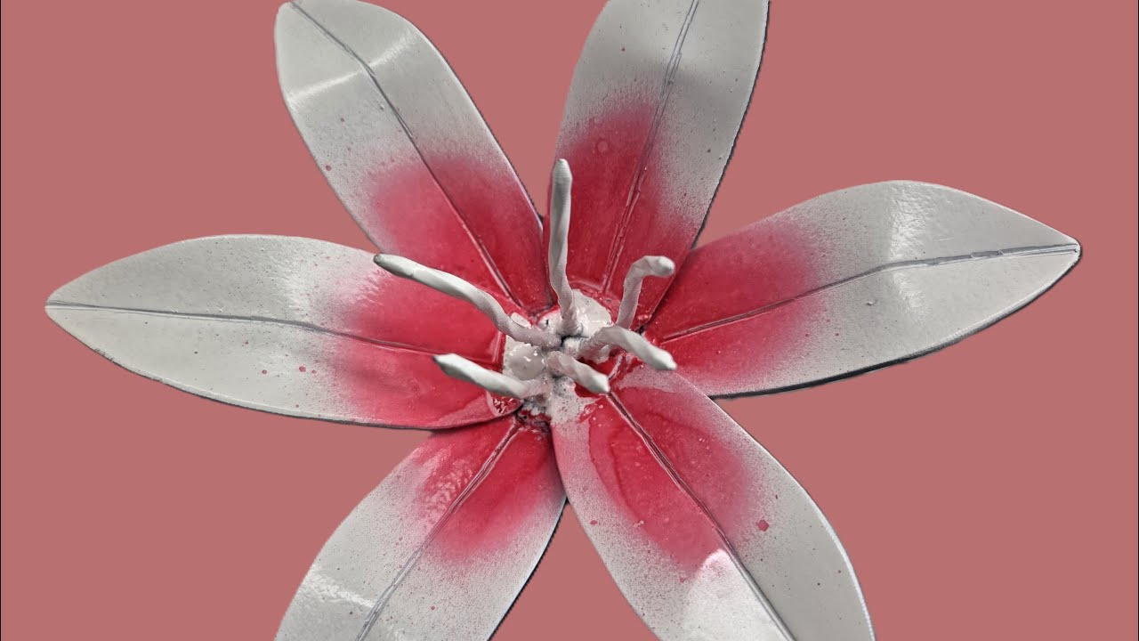 Comment confectionner fleur de lys en métal !??