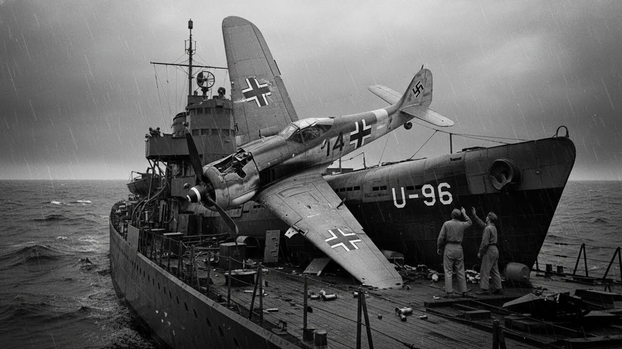 Kiedy Ten Niemiecki Myśliwiec Wleciał Do Swojego B-17, Wylądował Z Nim Wciąż W Środku