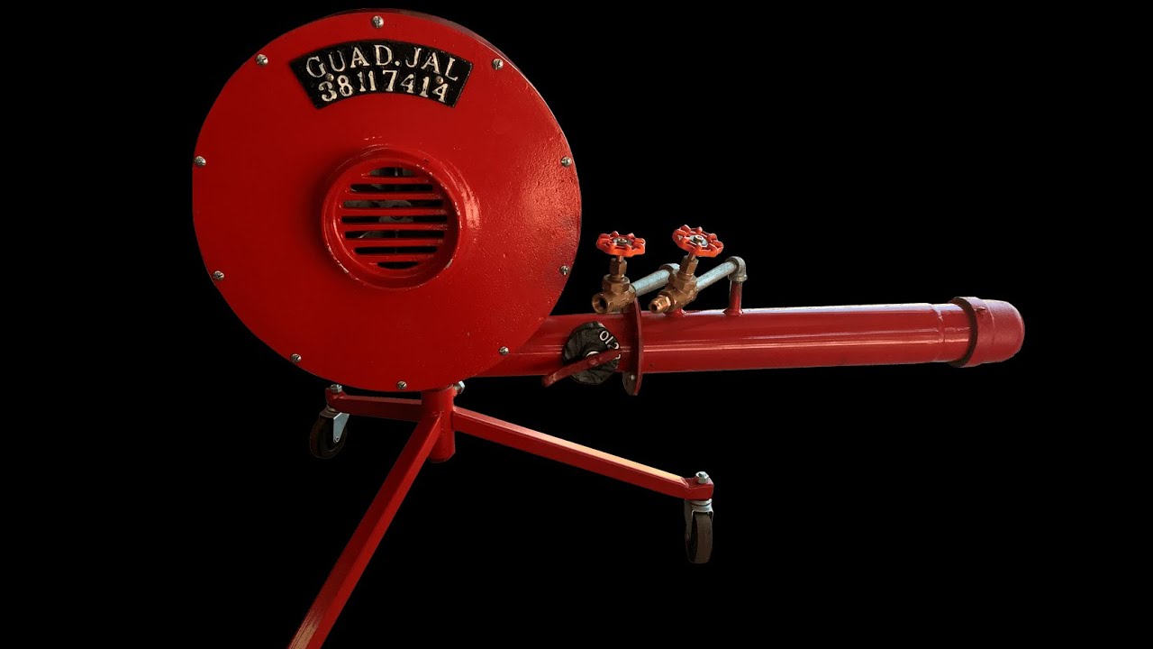 Quemador Manual Mixto ecológico con turbina de 16