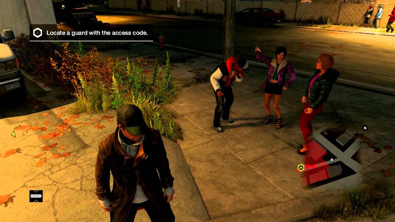 So I was running around and... [Watch Dogs]