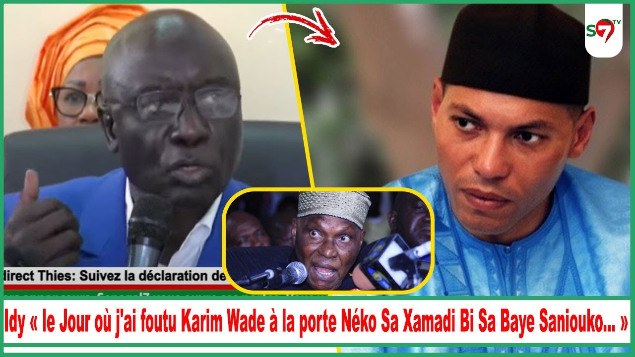 Idrissa Seck « le Jour où j'ai foutu Karim Wade à la porte Néko Sa Xamadi Sa Baye Saniouko... »