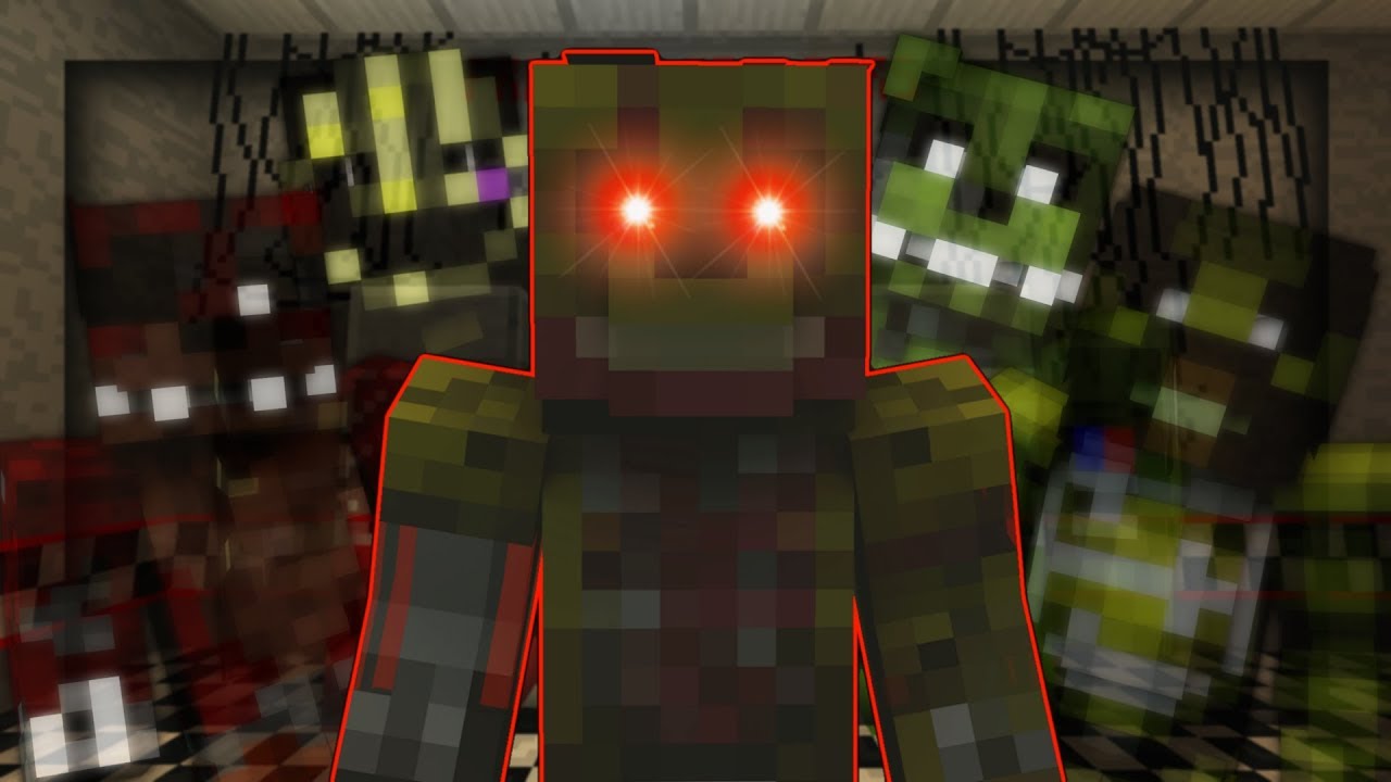 FNAF V MINECRAFTU!!! 🐻 | ZLÝ SPRINGTRAP JDE OPĚT PO NÁS?! 😰🔪 /w Attack, Kuky