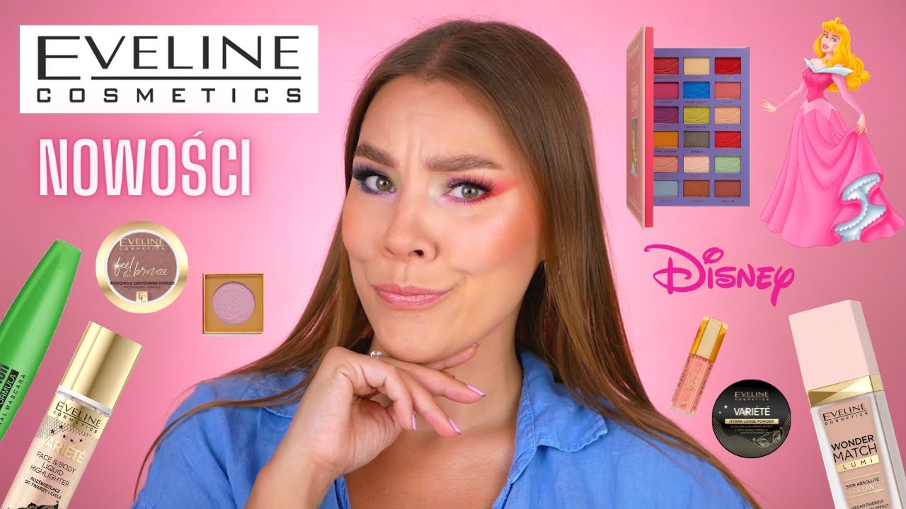 NOWOŚCI EVELINE! 🔥 OMG ten puder CHŁODZI! 😱 I Heart Revolution x DISNEY! 💕 WARTO?!