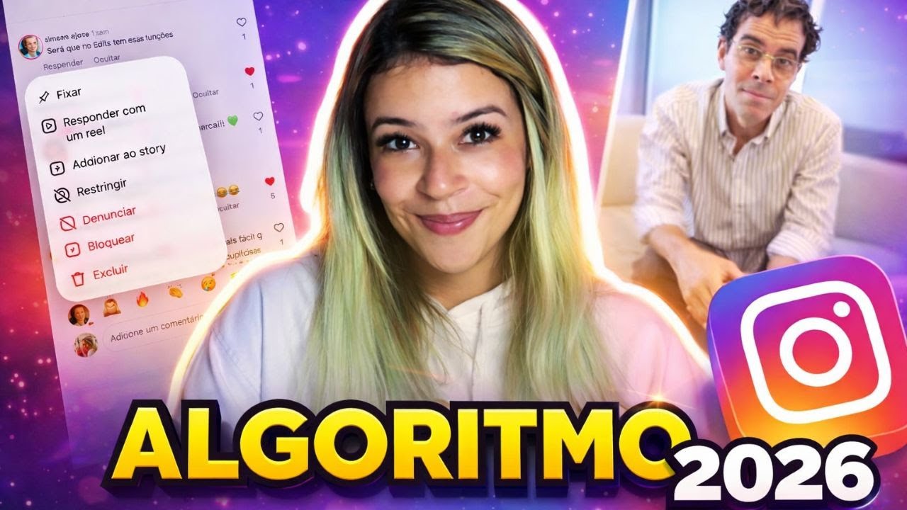 TUDO SOBRE O ALGORITMO DE 2026 NO INSTAGRAM | Formas de entrega, Atualizações, Conteúdos por IA