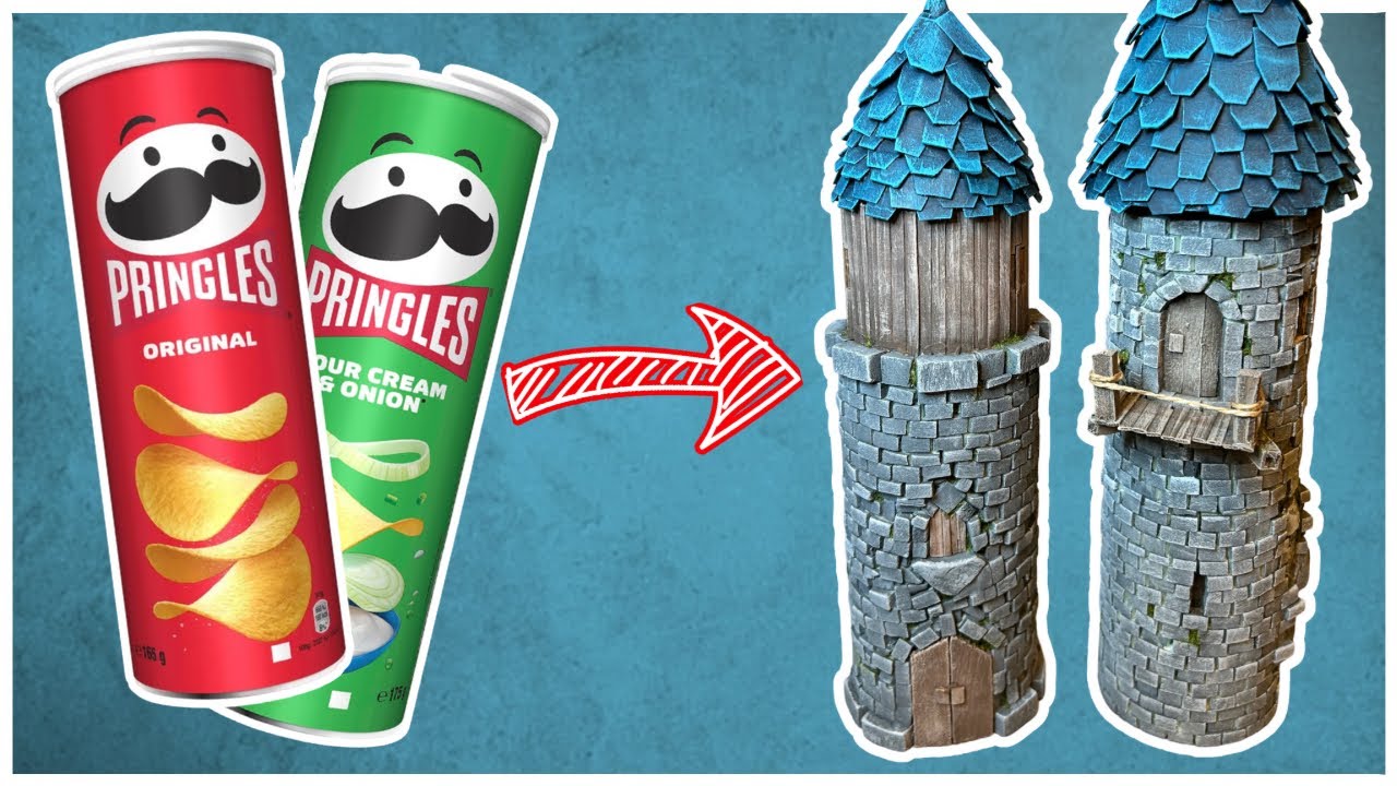 How to Make Wizard Tower for DnD, Warhammer and Tabletop Gaming!!