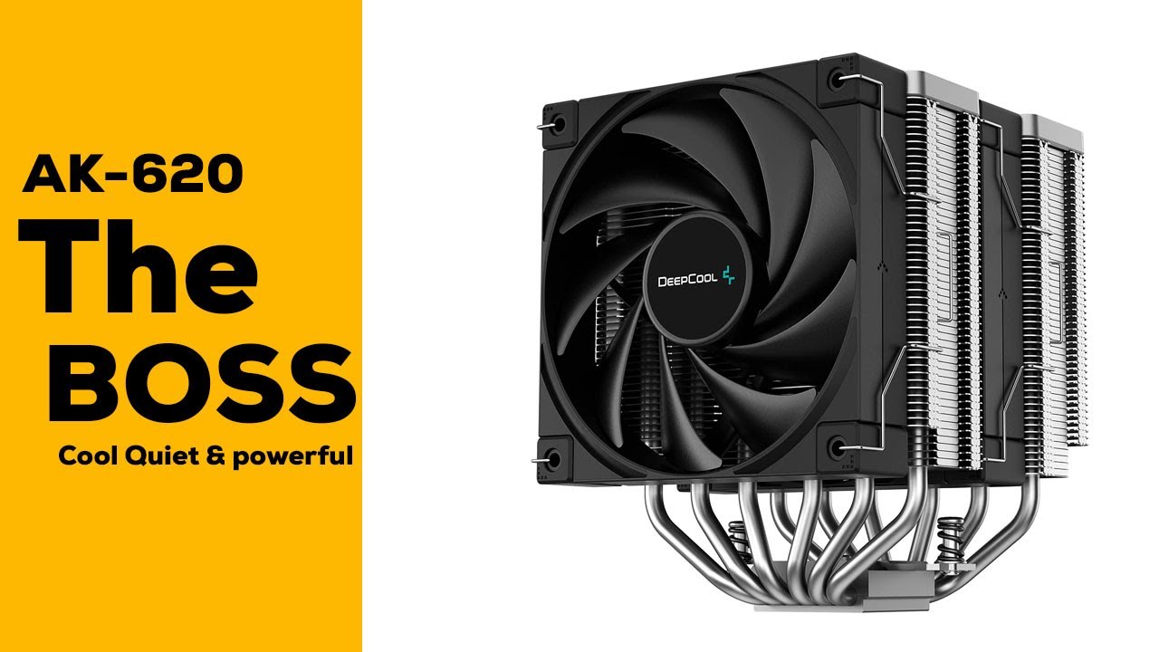 DeepCool AK-620 high performance cpu air cooler | overview video | এই বাজেট এ বেস্ট