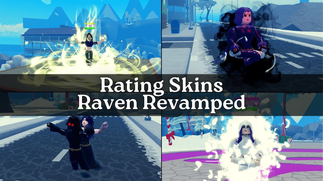 Рейтинг всех обликов Raven || Heroes Online World