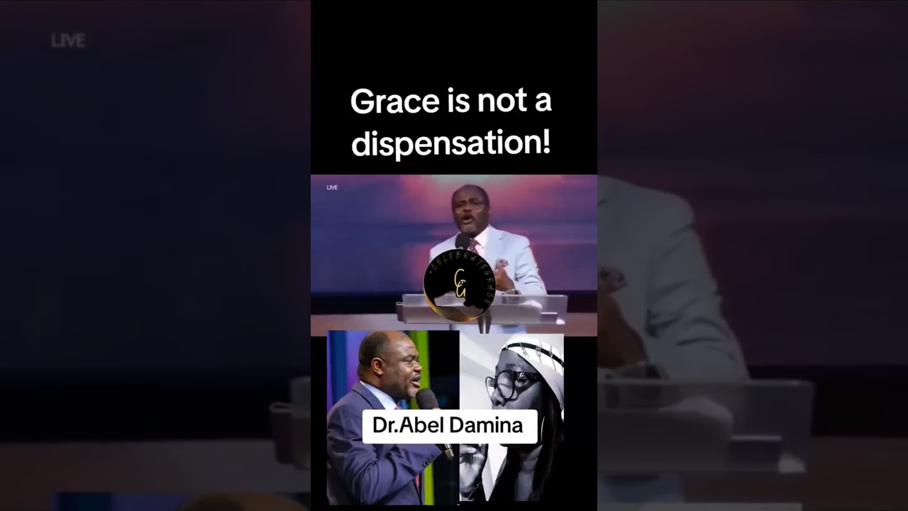 Grace is not a dispensation! 