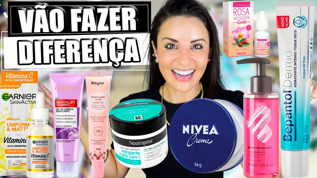 Produtos que VÃO MUDAR sua PELE