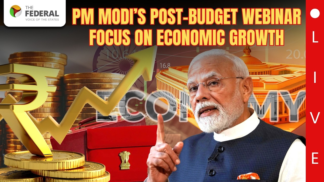 LIVE: PM Modi addresses post-budget webinar | Sustaining and strengthening economic growth