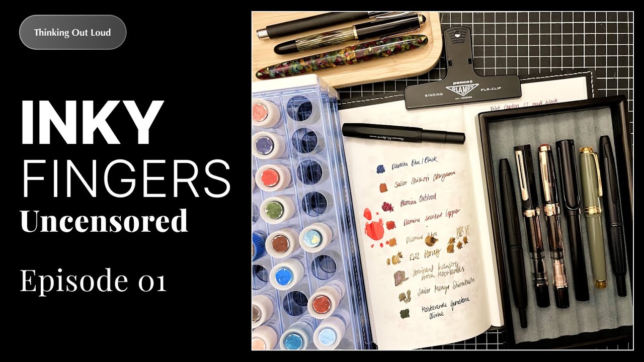 The SHOCKING TRUTH! How I REALLY Choose new pen and ink combos.