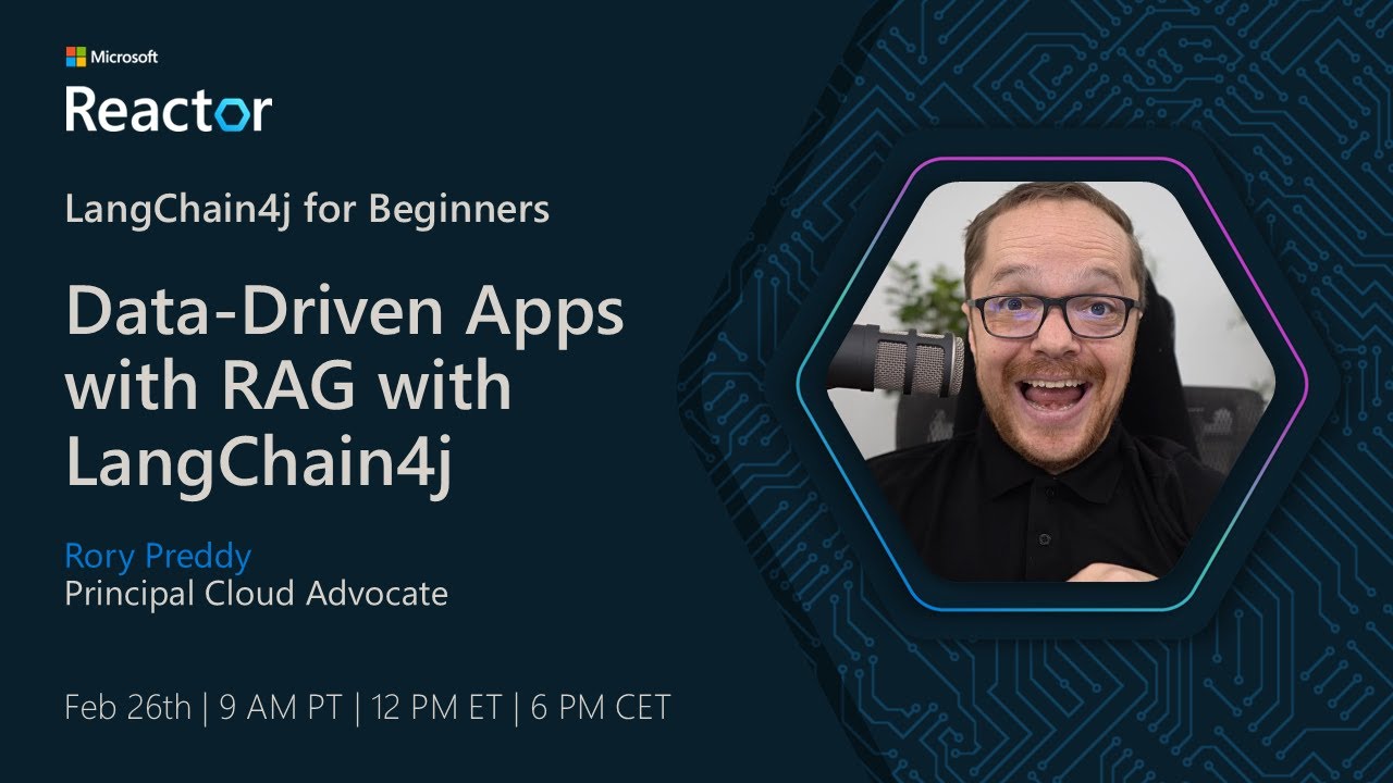 Data-Driven Apps with RAG with LangChain4j