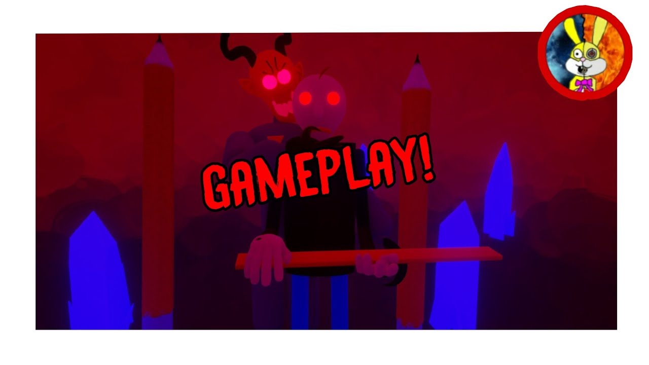 DD News plays Baldi's Darkest World level 1 made by T_Master
