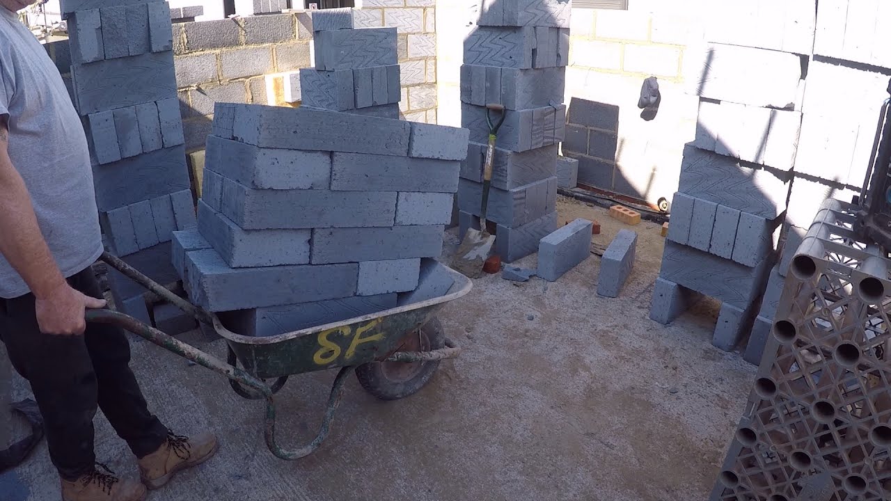OLD BOYS are laying blocks on a Friday!