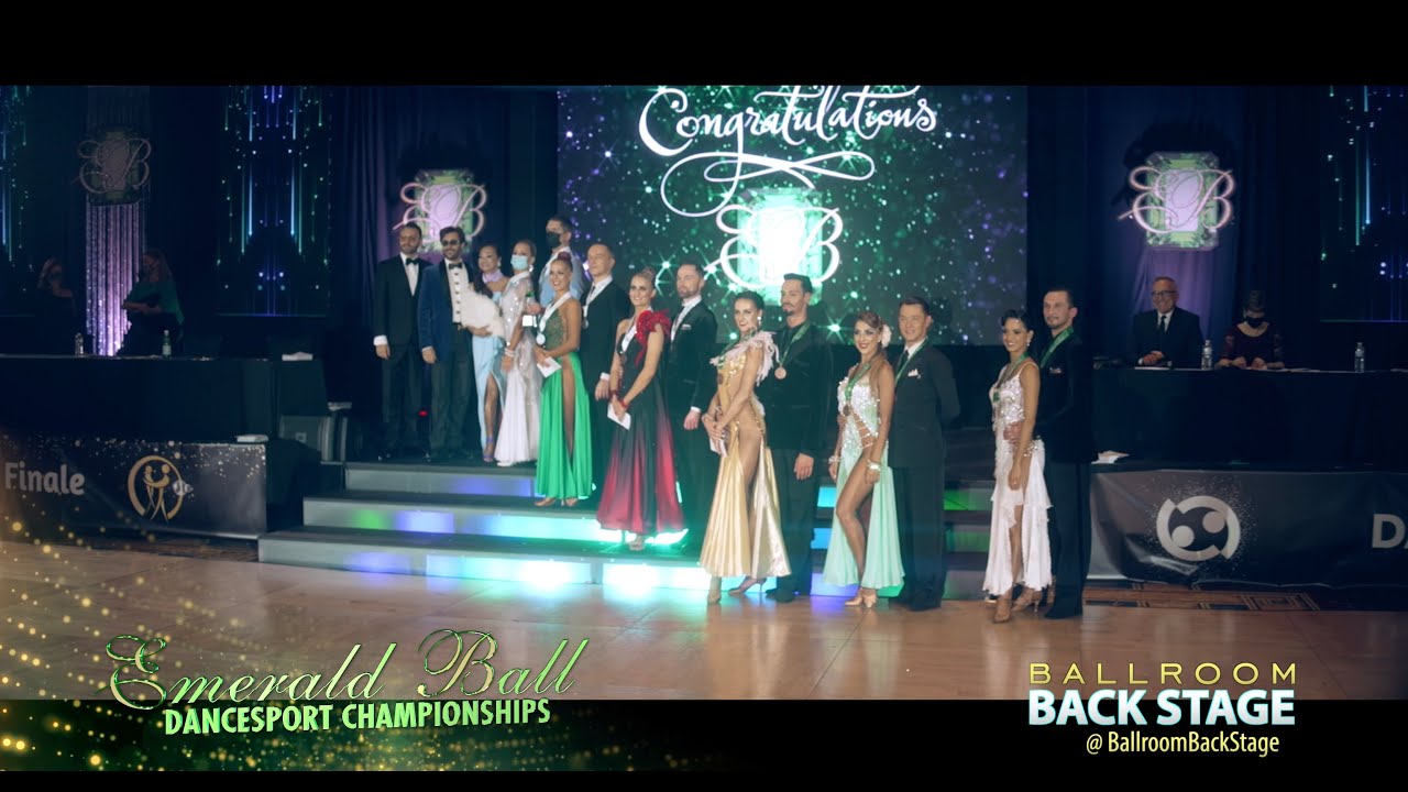 Professionals American Smooth Final Presentation WITH AWARDS | Emerald Ball 2021