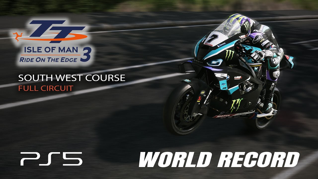 TT Isle of Man 3 | PS5 | South west course - full circuit: 