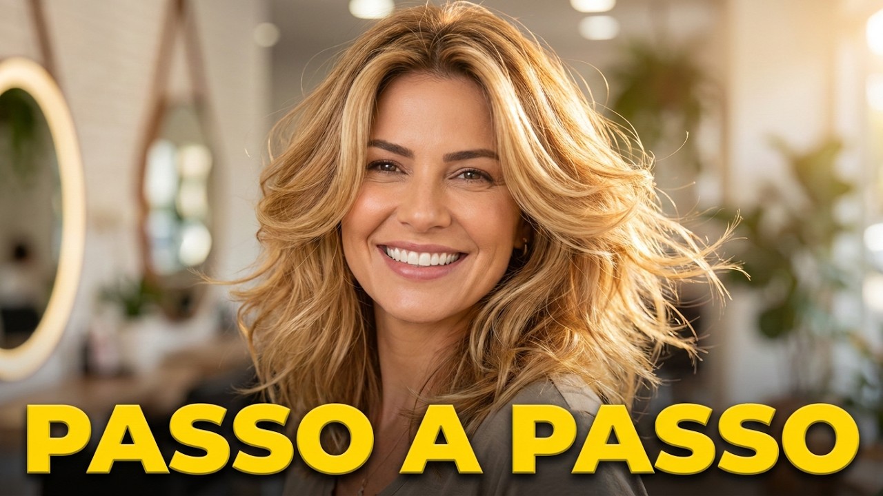 COMO FAZER MEU LOIRO BEGE DOURADO PASSO A PASSO! #HairTutorial
