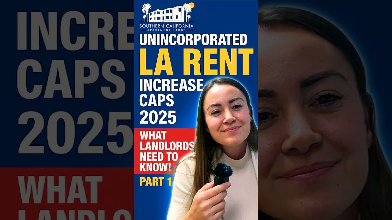 Unincorporated LA Rent Increase Cap 2025: What Landlords Must Know #Shorts