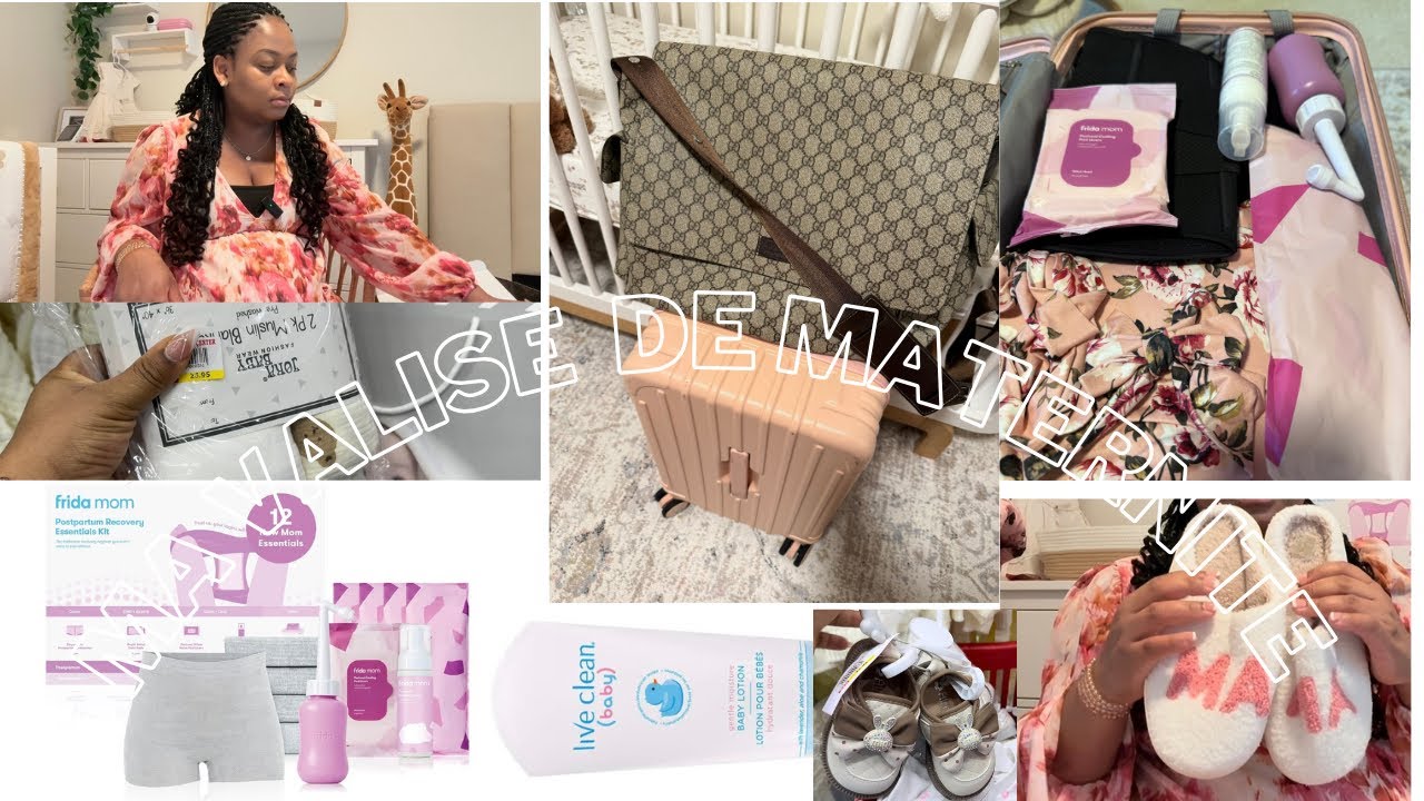 VALISE DE MATERNITÉ COMPLÈTE 2026 🤍 TOUT CE QU’IL FAUT POUR MAMAN & BÉBÉ