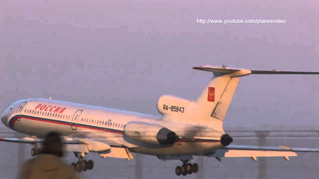 Tu154, IL62 and 96 From Russia, 7.4.2010