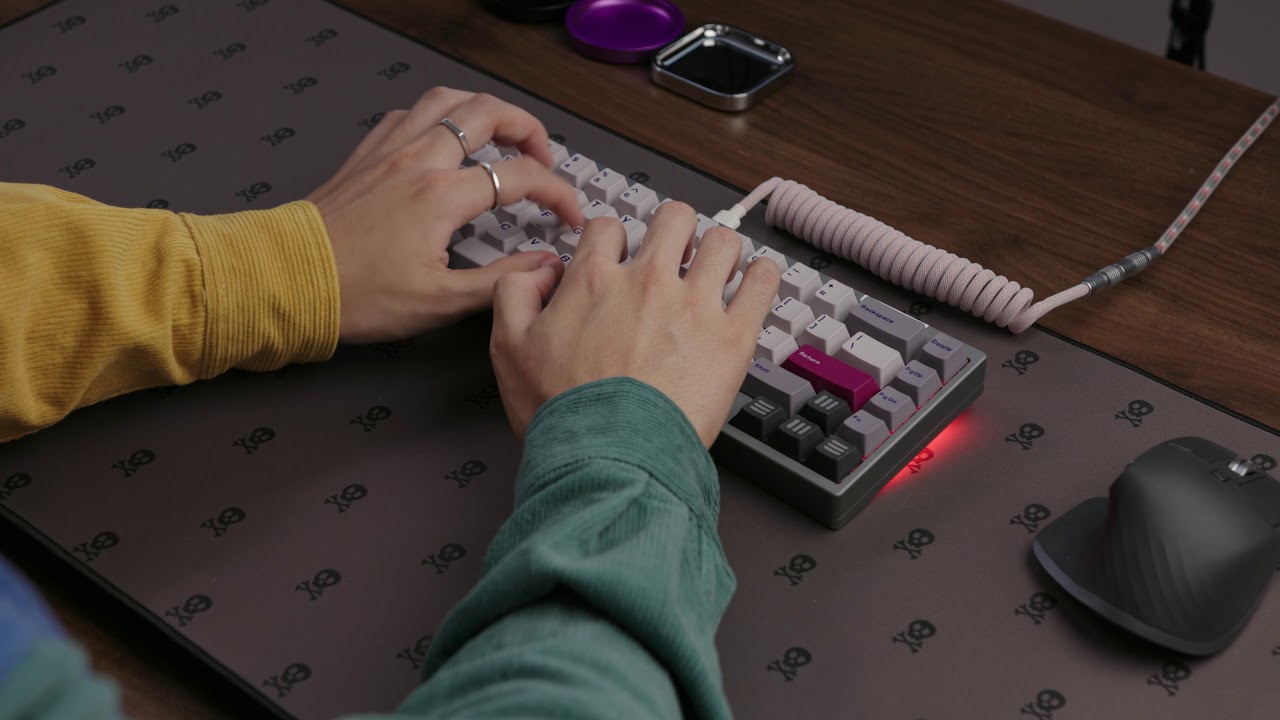 E6.5 with lubed Gateron Yellow housings with NovelKeys Cream stems Typing Sounds ASMR