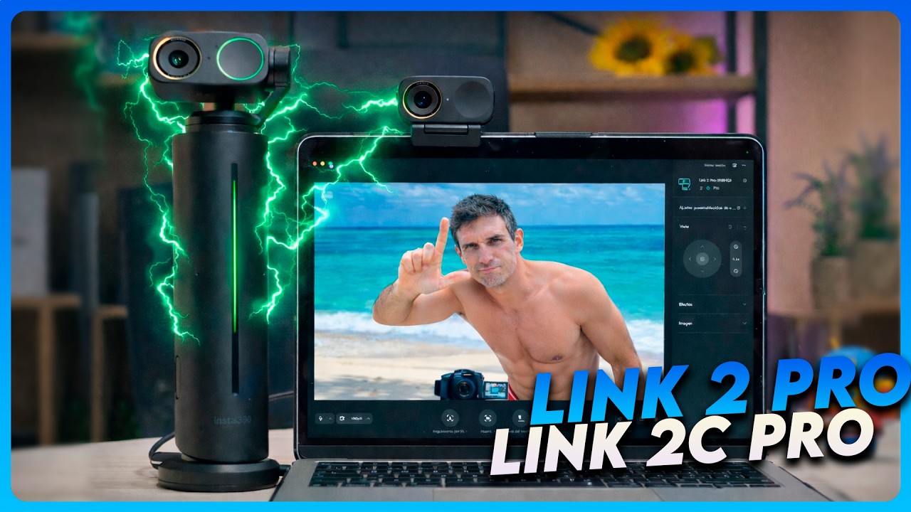 Insta360 Link 2 PRO vs 2C PRO - La WEBCAM con IA Profesional DEFINITIVA