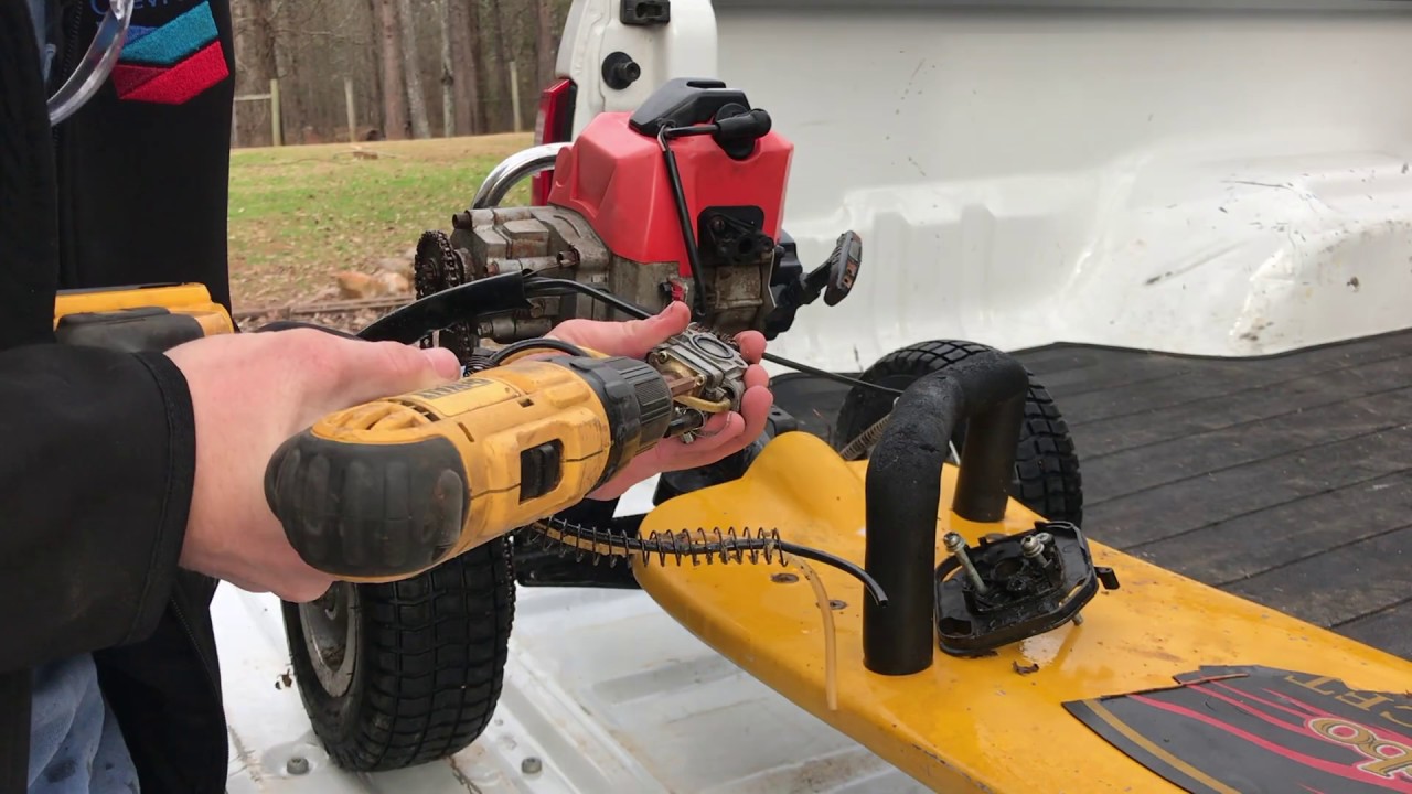 OFF-road GAS powered longboard Project