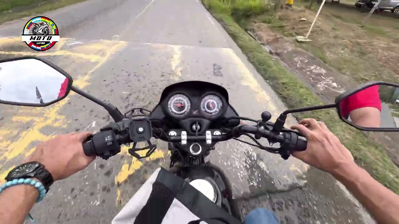 ❌PRUEBA DE MANEJO CB 100 BAJANDO LOMA 😱 A FUEGO 🔥