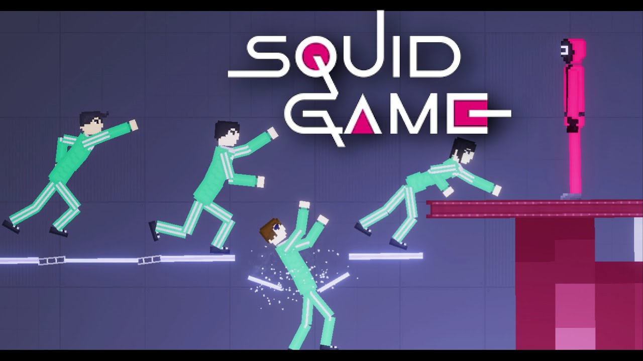 Squid Game | Glass Bridge - People Playground 1.21.3