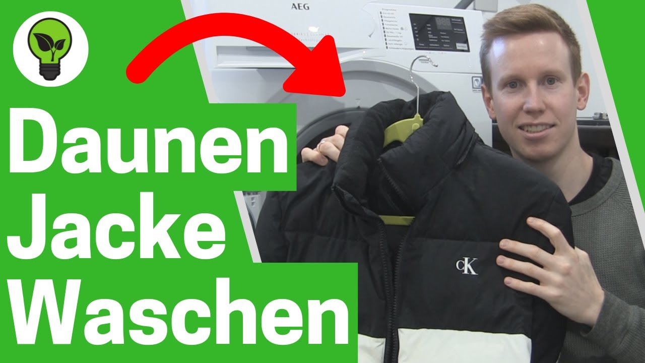 Daunenjacke Waschen & Trocknen ✅ ULTIMATIVE ANLEITUNG: Wie Steppjacke & Mantel Richtig Reinigen???