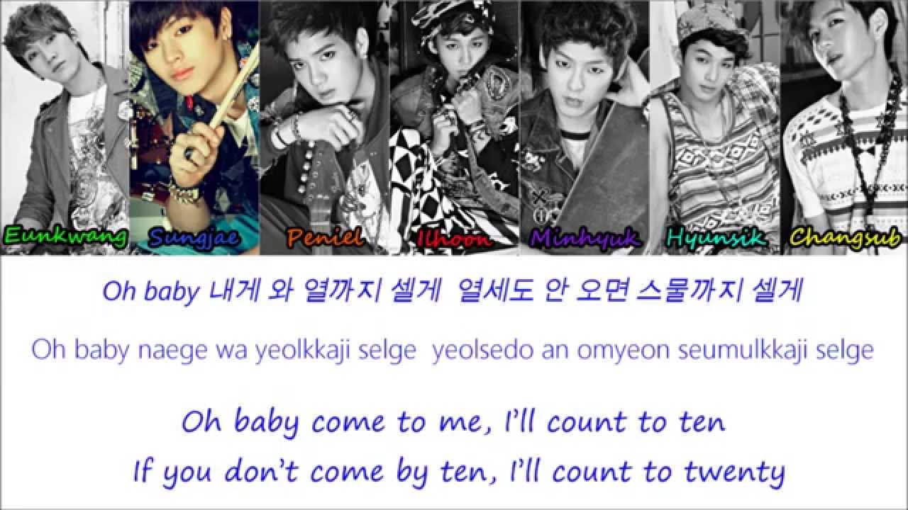 BTOB - Happening (Color coded lyrics Han-Rom-Eng)