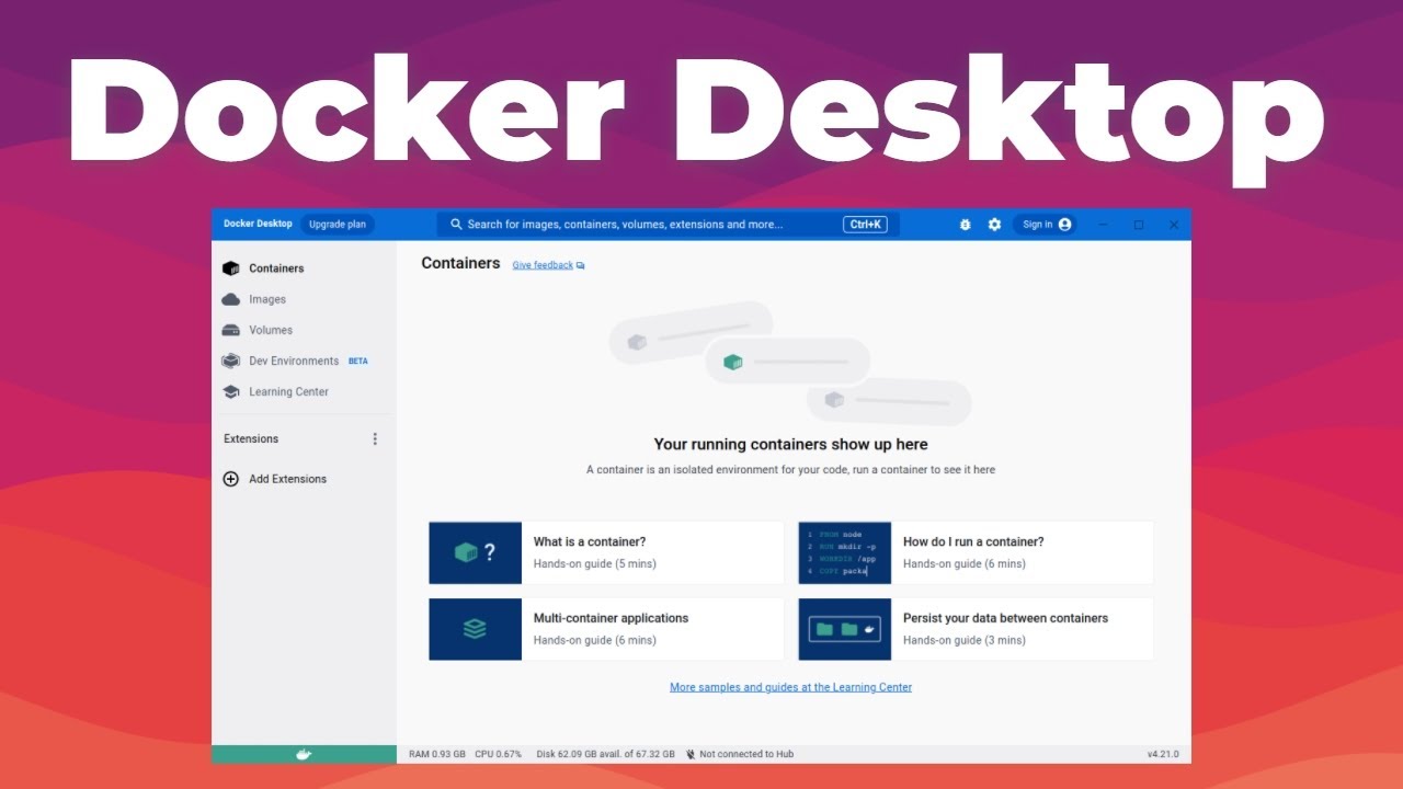 Installing Docker Desktop on Linux Ubuntu 20.04