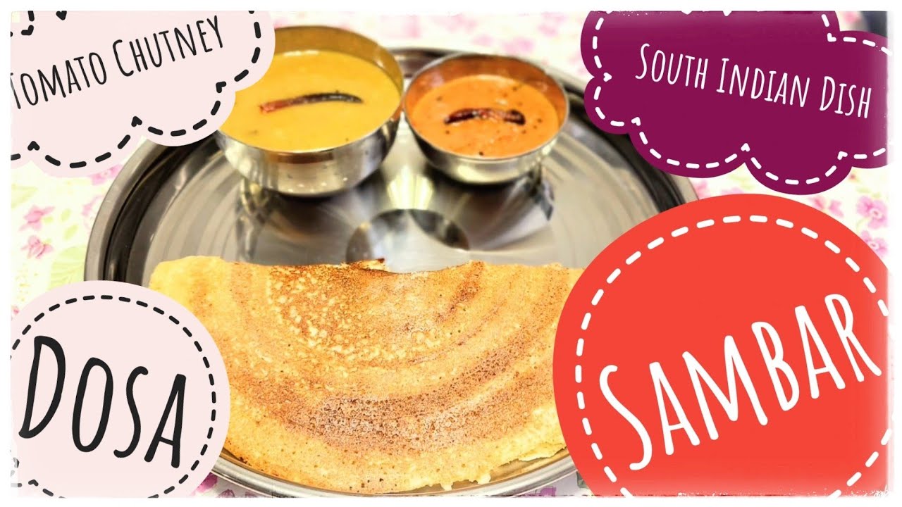 Crispy Sambar Dosa with Spicy Red Chutney | South Indian Breakfast | Uncut