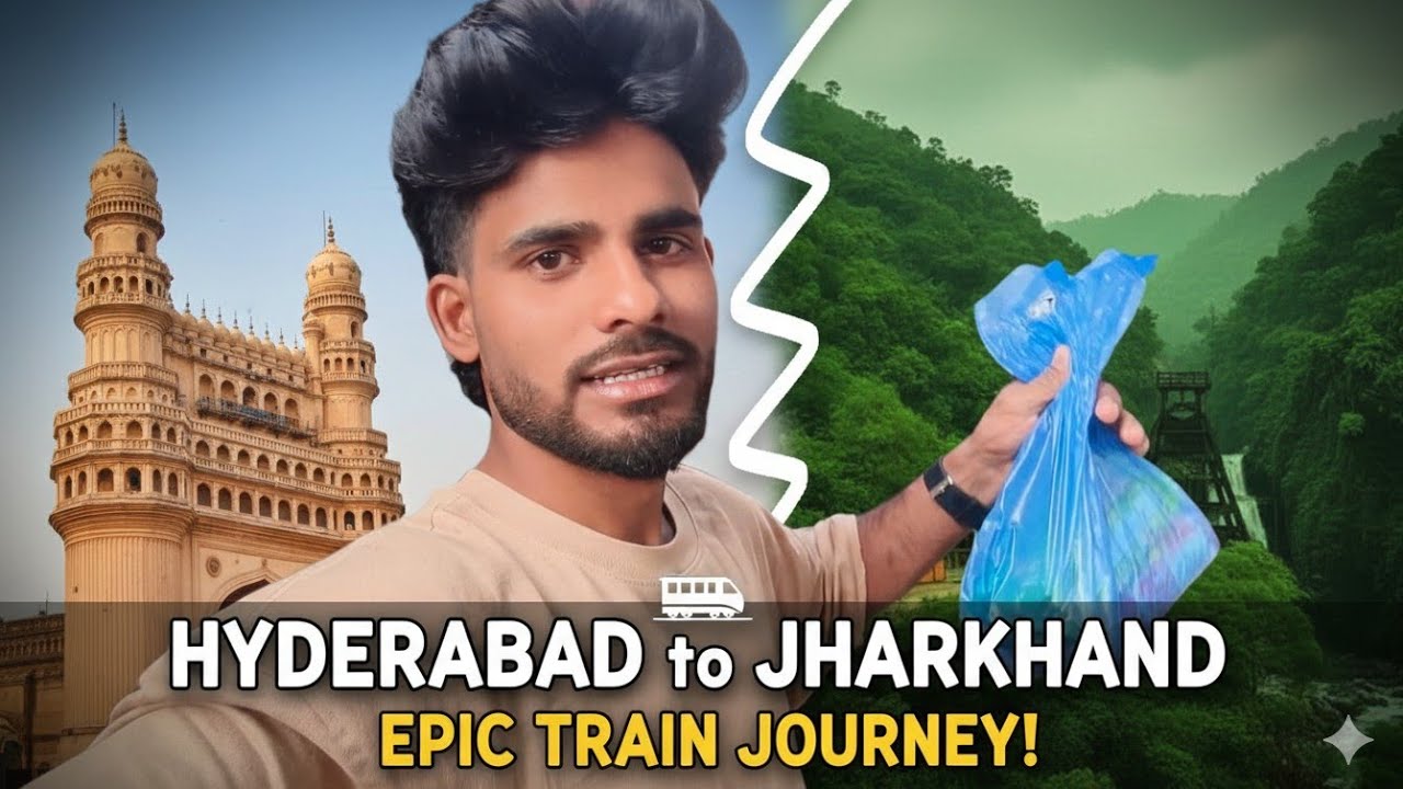 Hyderabad ko kaha Bye-Bye! Chalo Jharkhand apne gaon. 🏡