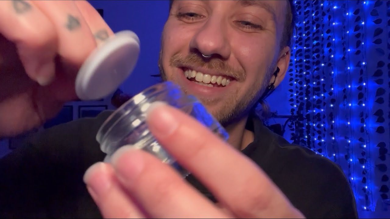 ASMR | Lids sounds, tapping and putting you in the jar