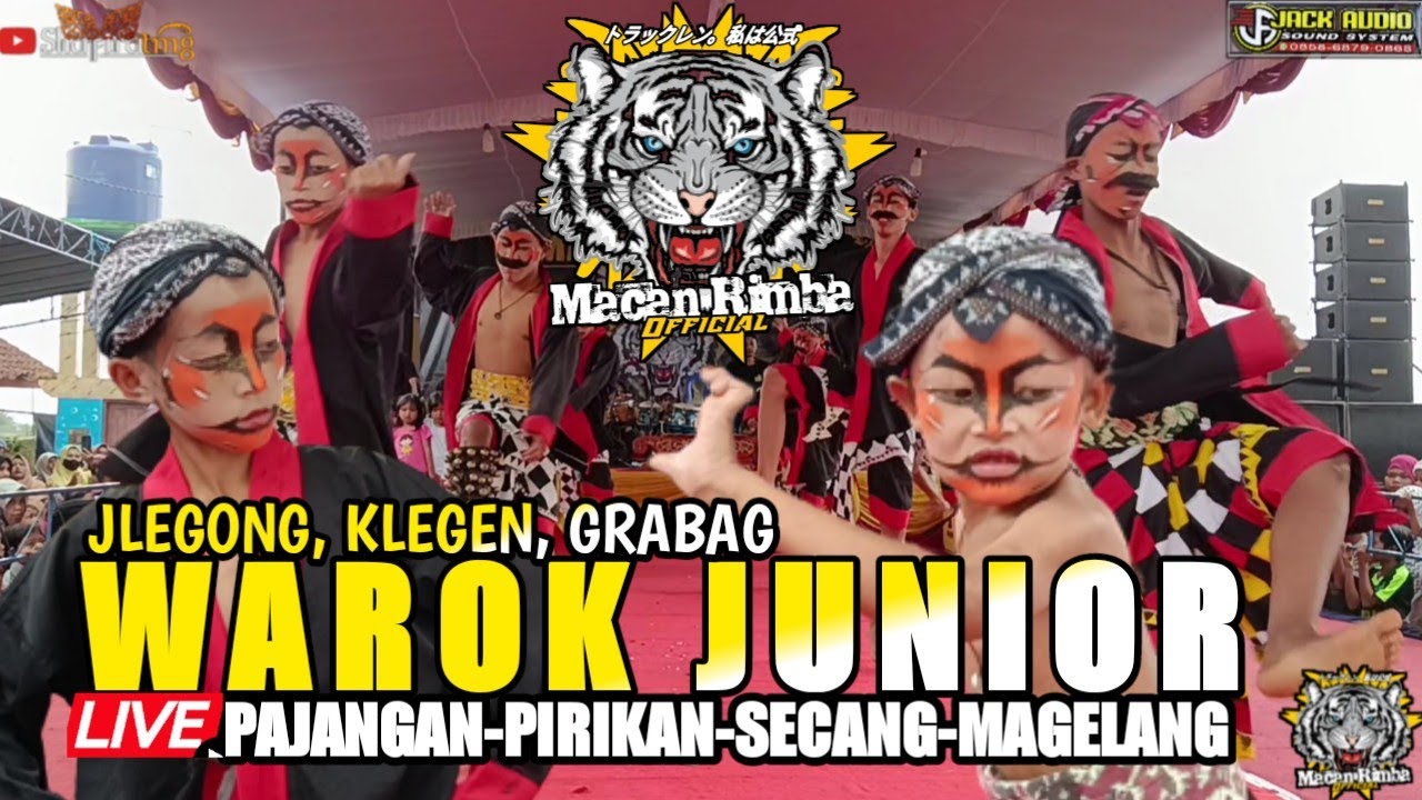 MACAN RIMBA SEMBIR WAROK JUNIOR live Pajangan Pirikan Secang Magelang
