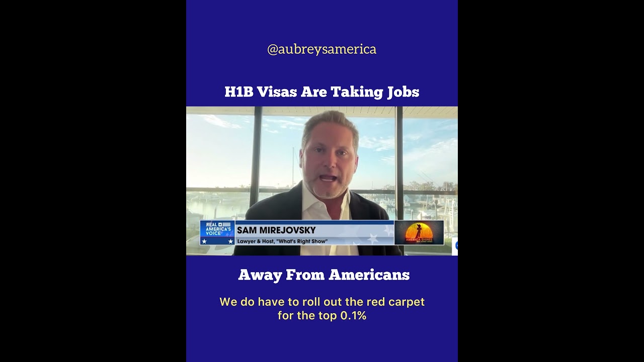 H1B VISAS TAKE JOBS AWAY FROM AMERICANS