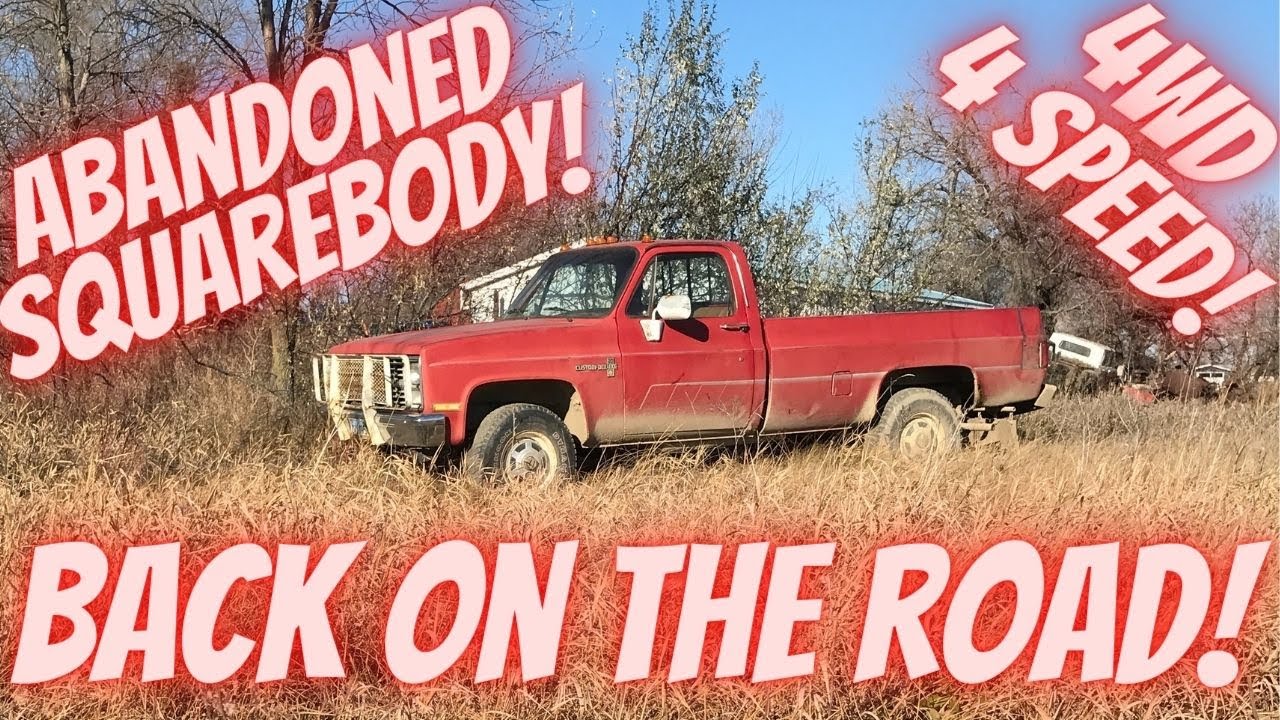 1984 Chevrolet K20 Abandoned Farm Truck Makeover! Will it Run?!? Used and abused squarebody!