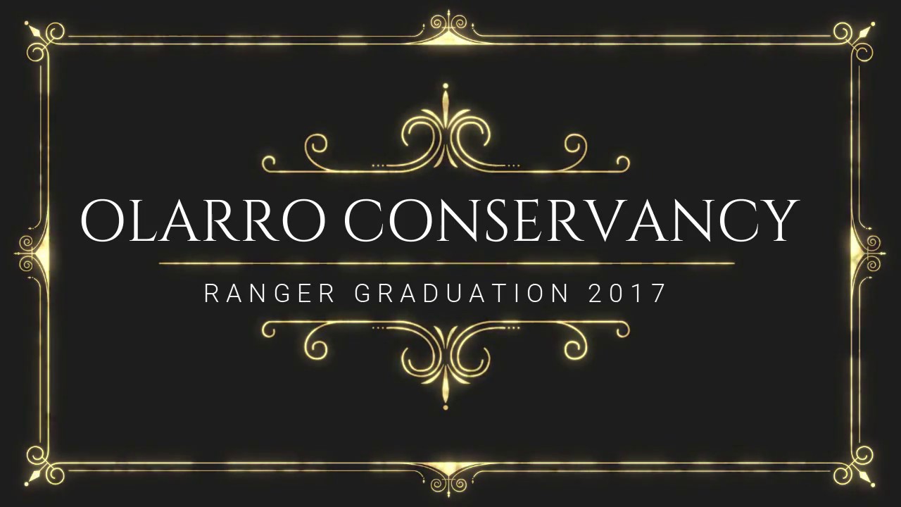 Rangers Graduation - 2017 - Olarro Conservancy, Kenya
