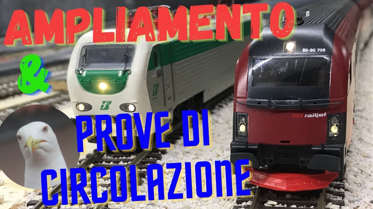 Ampliamento Plastico Ferroviario e prime corse di test