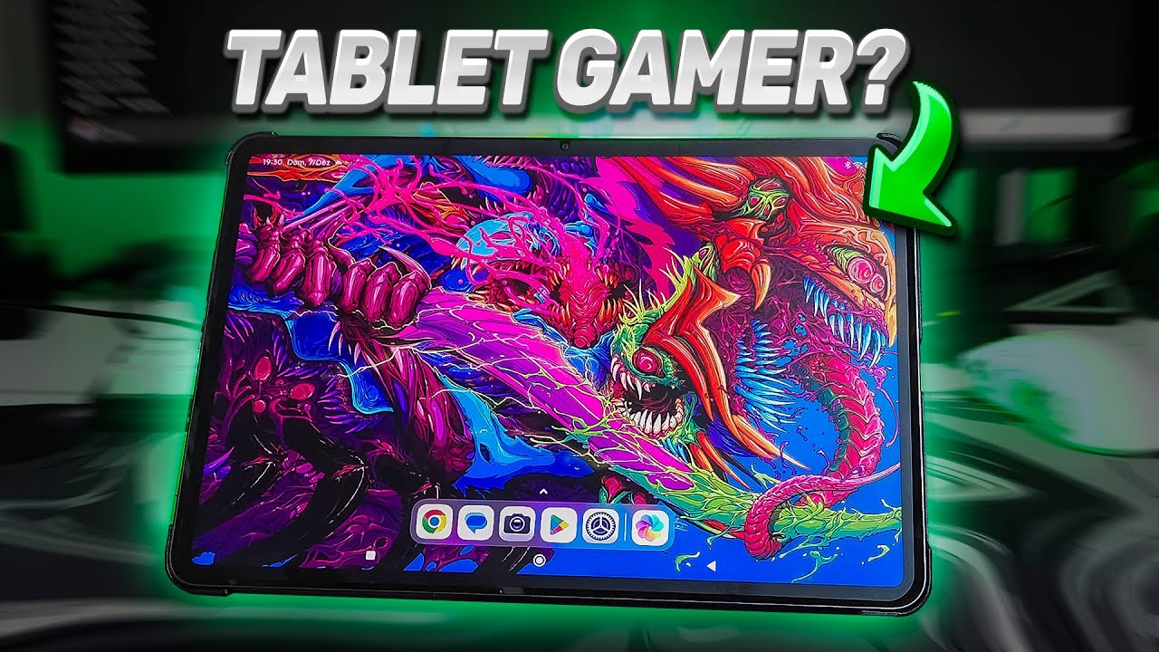 MEU NOVO TABLET pra JOGOS CHEGOU ! Xiaomi Pad 7