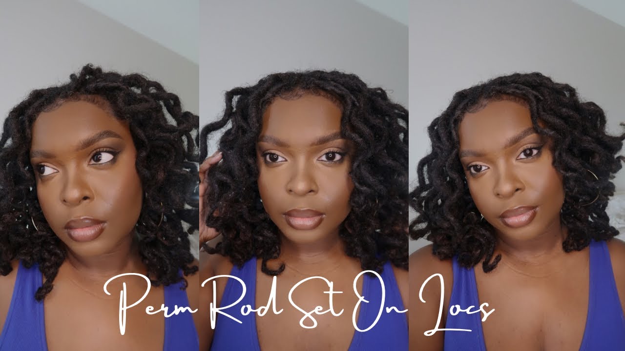 Perm Rod Set On Locs Tutorial