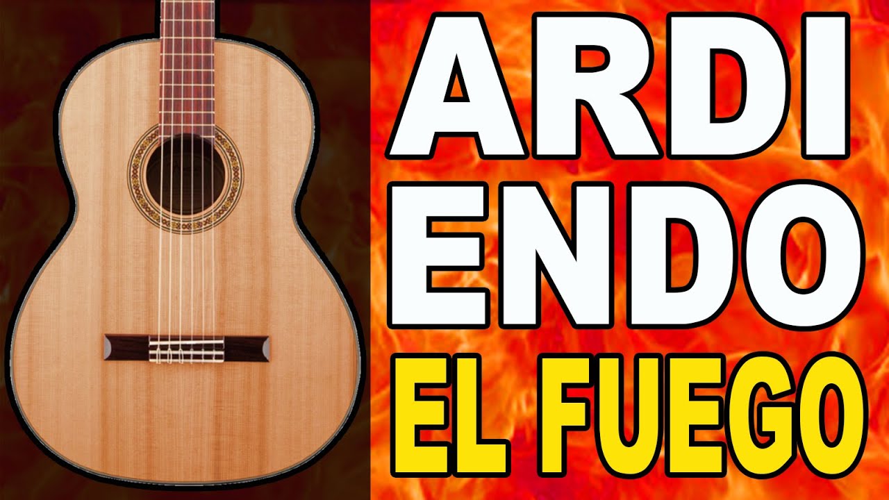 🎸 ARDIENDO EL FUEGO EN MI ALMA ESTA 🎸 TUTORIAL PARA TOCAR EN GUITARRA COROS 🎸 Mi Guitarra Cristiana