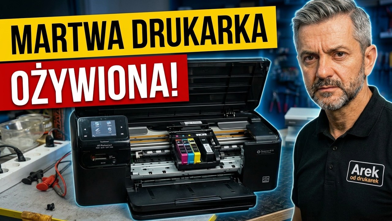 HP PHOTOSMART B110 🖨️ ... od 7 lat nie używana 🙂
