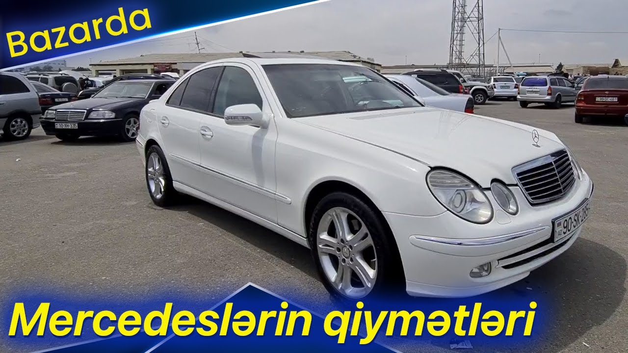 ÇEŞKA, 4 FARA Mercedeslərin bugünə olan qiymətləri Sumqayıt maşın bazarında @masinbaz
