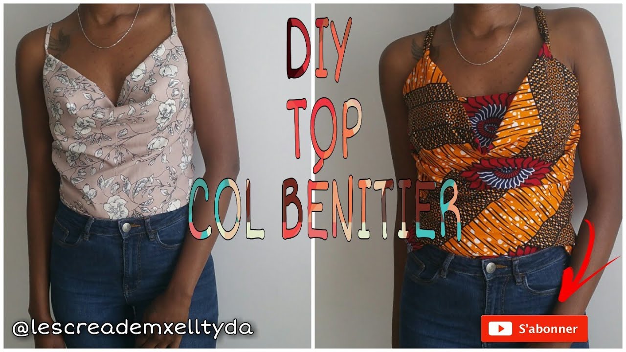 DIY TOP COL BÉNITIER FACILE