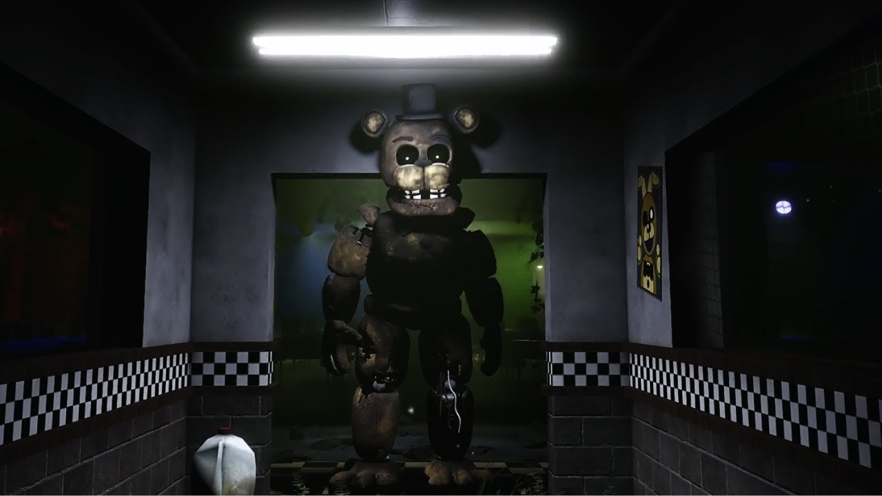 FNAF Eternal Nights Gameplay Walktrough Nights [1,2,3,4,5]